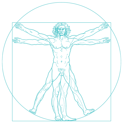 Logo seul Da Vinci Health Turquoise